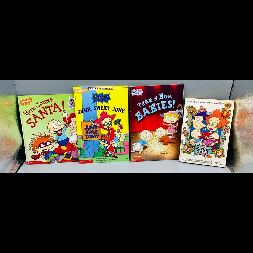 Vintage Scholastic Nickelodeon Rugrats Book Bundle - Picture 2 of 6